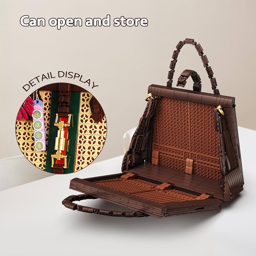 Amazon.com: KAZI Purse Building Set, Handbag Model Building